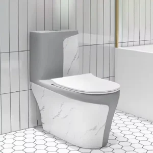 Commode Gray white